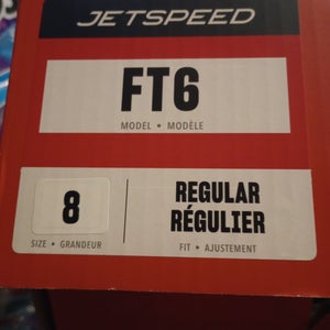 *Unused* CCM JetSpeed FT6 Hockey Skates Regular Width 8 (New)