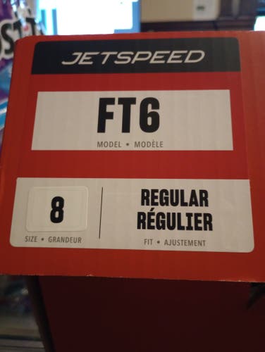 *Unused* CCM JetSpeed FT6 Hockey Skates Regular Width 8 (New)