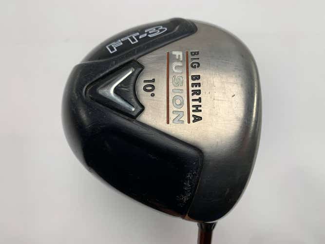 Callaway Fusion FT-3 Driver 10* Aldila NVS 55g Regular RH Undersize Grip
