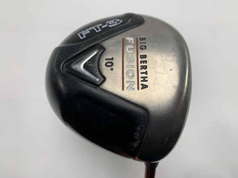 Callaway Fusion FT-3 Driver 10* Aldila NVS 55g Regular RH Undersize Grip