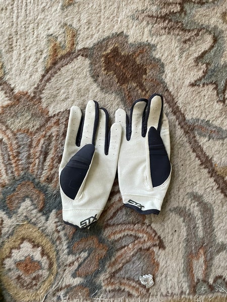 STX Cell Lacrosse Gloves Small (New) Navy blue