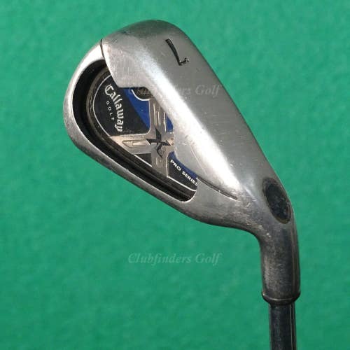 Callaway X-18 Pro Series Single 7 Iron True Temper Dynamic Gold Steel Regular