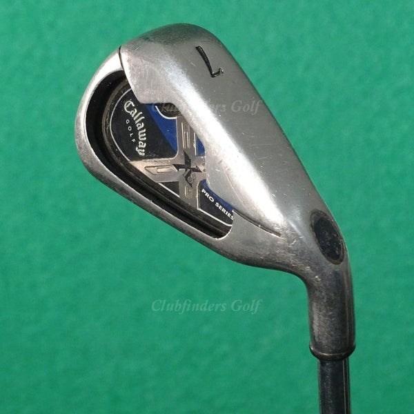 Callaway X-18 Pro Series Single 7 Iron True Temper Dynamic Gold Steel Regular