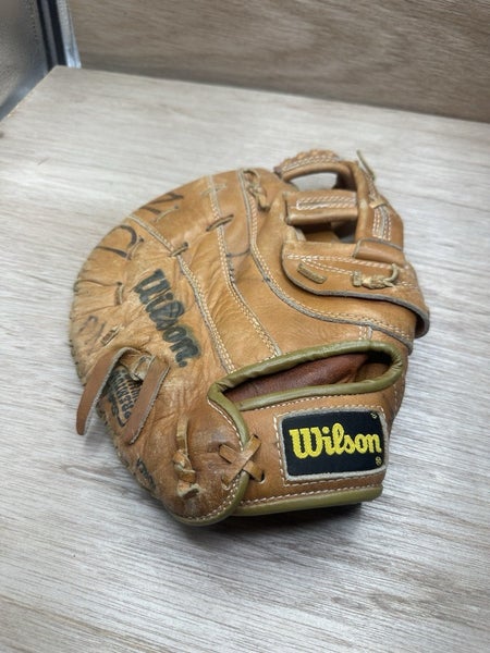 Vintage Wilson's A2865 Big Scoop Mark Grace Leather  Mitt