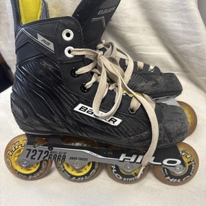 Junior Size 4 Bauer RS In-line Street Hockey Skates. Rollerblades