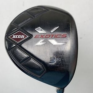 Tour Edge XCG6 3 Fairway Wood 15* Wishon S2S White 63g Senior Graphite Mens RH