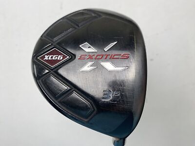 Tour Edge XCG6 3 Fairway Wood 15* Wishon S2S White 63g Senior Graphite Mens RH