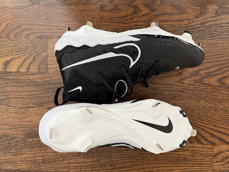 Black Men's Size M 11.0 (W 12.0) Adult Nike High Top Alpha Huarache NXT (New)
