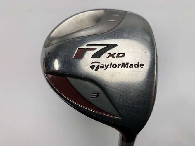 TaylorMade R7 XD 3 Fairway Wood 15* REAX 55g Stiff Graphite Mens RH