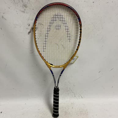 Used Head TI CONQUEST 2000 Adult Tennis Racquet Gold 4 1/4" 11855-S000188391