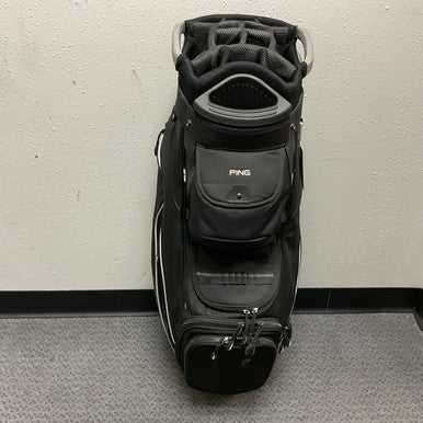 Used Ping PIONEER Mens Cart Bag Black 11855-S000188367