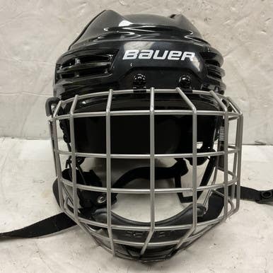 Used Bauer IMS 5.0 Helmet Cage Combo Black SM 11855-S000188347