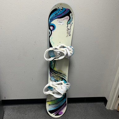 Used Burton FEELGOOD Girls Board/Binding Almond 134 cm 11855-S000188326