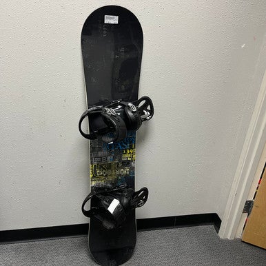 Used Burton CLASH Boys Board/Binding Black 139 cm 11855-S000188327