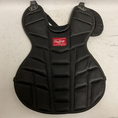 Used Rawlings Catchers Chest Protector Black Adult 11855-S000188317