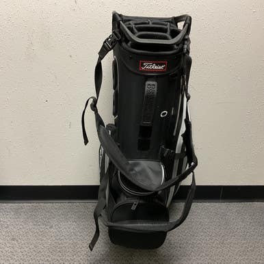 Used Titleist HYBRID 14 Mens Stand Bag Black 11855-S000188312
