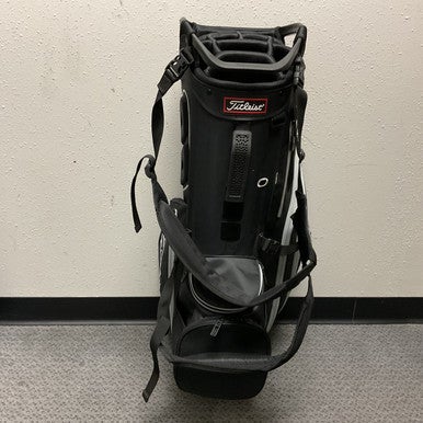 Used Titleist HYBRID 14 Mens Stand Bag Black 11855-S000188312