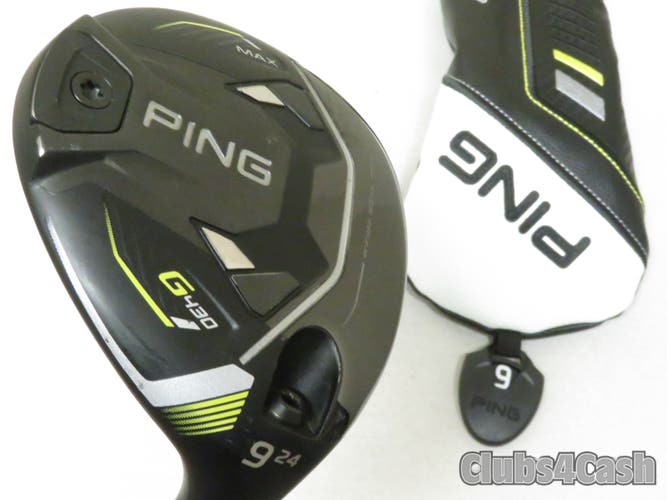 PING G430 Max Fairway 24 9 Wood Alta CB 65 Black Regular +Cover