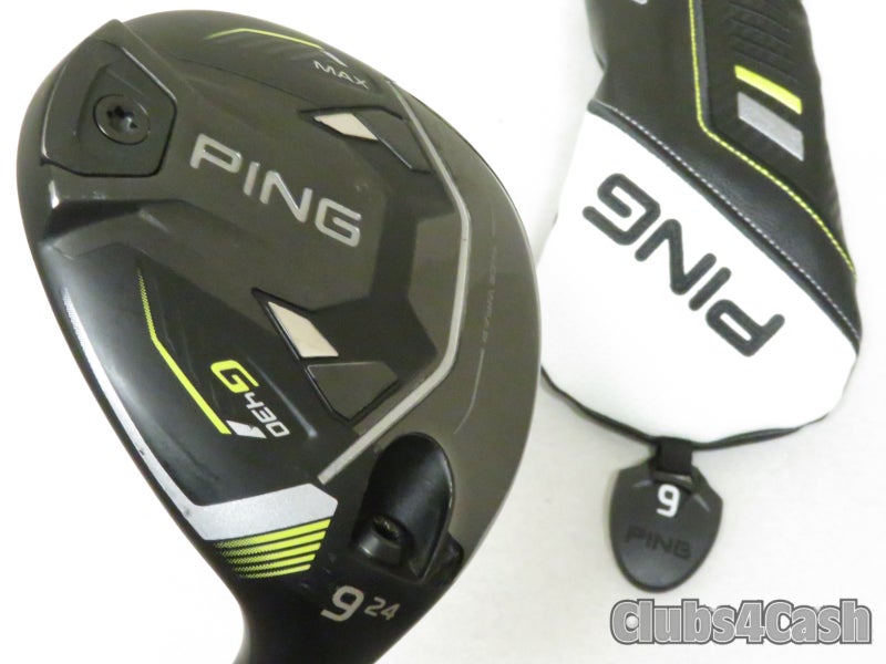 PING G430 Max Fairway 24  9 Wood Alta CB 65 Black Regular +Cover