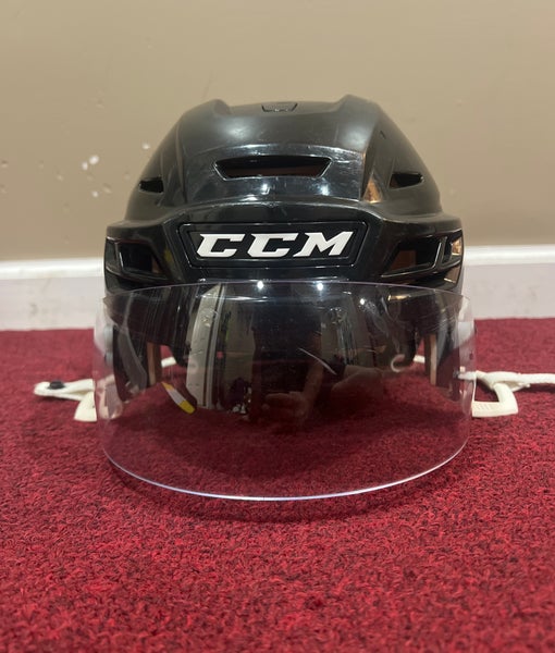 CCM Tacks 110 Pro Stock (Used) Helmet Item#BL110