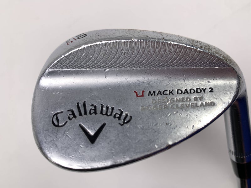 Callaway Mack Daddy 2 Chrome Wedge 60* 14 Bounce C-Grind Wedge Steel Mens RH