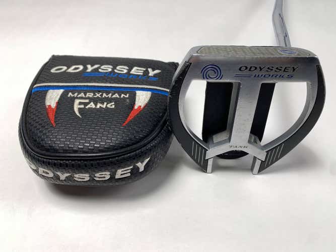 Odyssey Works Tank Cruiser 2-Ball Fang Putter 35" Mens RH HC