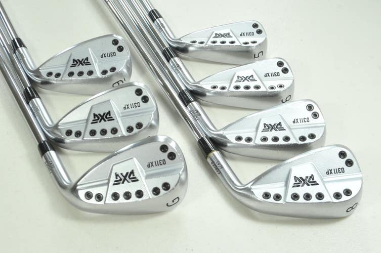 PXG Gen3 0311 XP 5-W,GW Iron Set Regular Flex Right Elevate 95g Steel # 197727