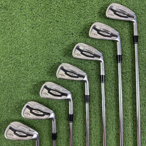 Callaway Apex Pro 16 Iron Set 4-PW Project X 6.0 Steel Stiff Flex -1 Short