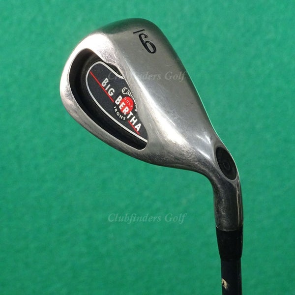 Callaway Big Bertha 2004 Single 9 Iron Hot Stix 5000 Series Graphite Stiff