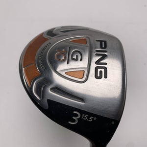 Ping G10 3 Fairway Wood 15.5* TFC 129 F Regular Graphite Mens RH