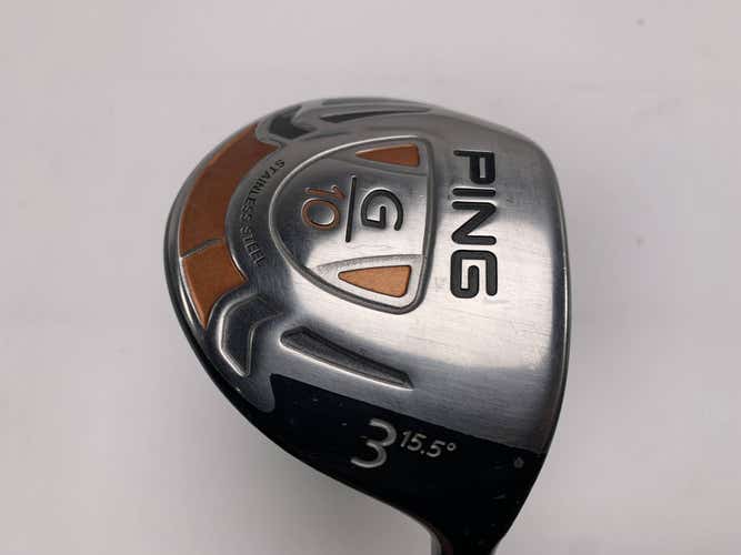 Ping G10 3 Fairway Wood 15.5* TFC 129 F Regular Graphite Mens RH