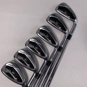Ping G410 Iron Set 5-PW Black Dot KBS Tour 120 Stiff Steel Mens RH
