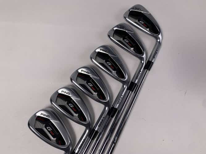 Ping G410 Iron Set 5-PW Black Dot KBS Tour 120 Stiff Steel Mens RH