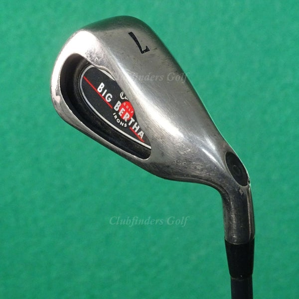 Callaway Big Bertha 2004 Single 7 Iron Hot Stix 5000 Series Graphite Stiff