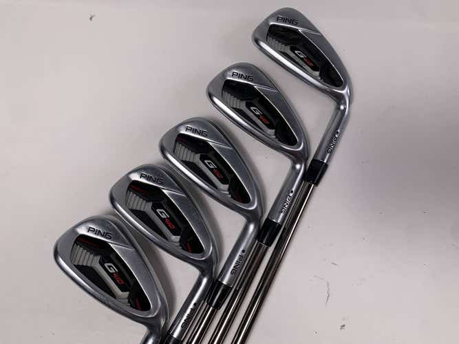 Ping G410 Iron Set 7-PW+GW Black Dot Recoil ES 760 F2 Senior Graphite Mens RH