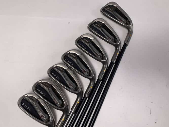 Ping G25 Iron Set 5-PW+GW Yellow Dot TFC 189 Regular Graphite Mens RH