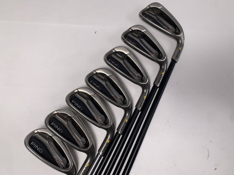 Ping G25 Iron Set 5-PW+GW Yellow Dot TFC 189 Regular Graphite Mens RH