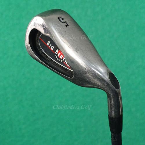 Callaway Big Bertha 2004 Single 5 Iron Hot Stix 5000 Series Graphite Stiff