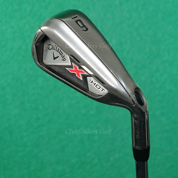 Callaway X-Hot Single 6 Iron Stock Speed Step 85 Steel Regular