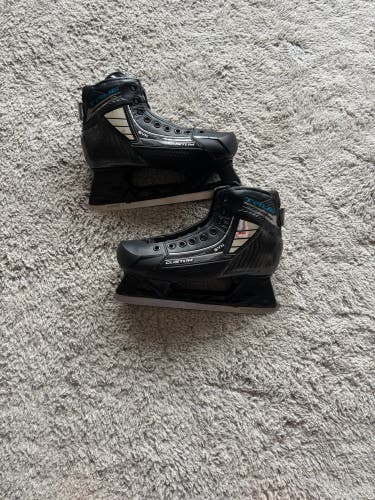 True True SVH Pro Two Piece Hockey Goalie Skates 7 (Used)