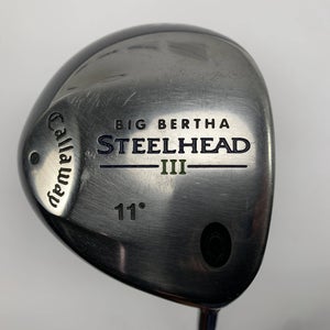 Callaway Steelhead III Driver 11* System III Regular Graphite Mens RH