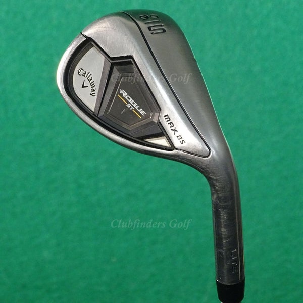 Callaway Rogue ST MAX OS LITE 56 SW Sand Wedge SteelFiber fc 90 Graphite Stiff