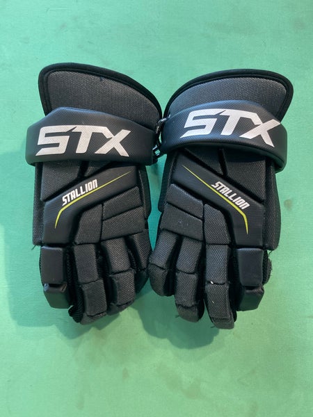 Used STX Stallion 200 Lacrosse Gloves 10"