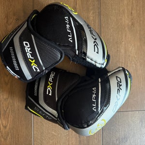 Used Junior Large Warrior Alpha DX Pro Elbow Pads