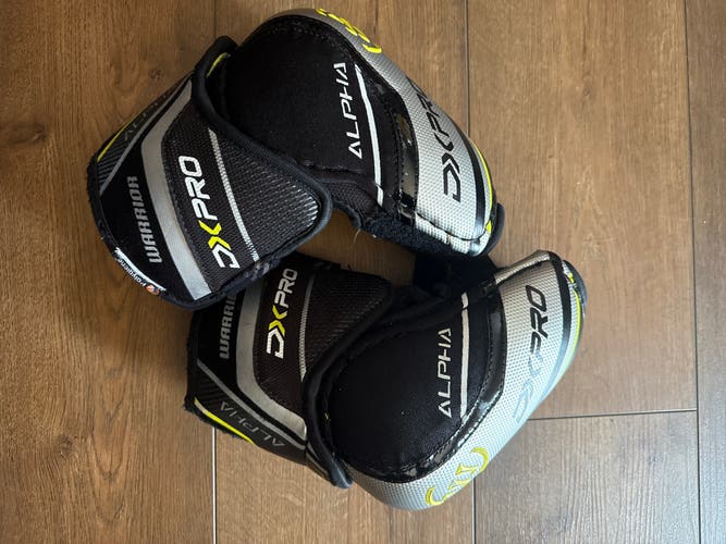 Used Junior Large Warrior Alpha DX Pro Elbow Pads