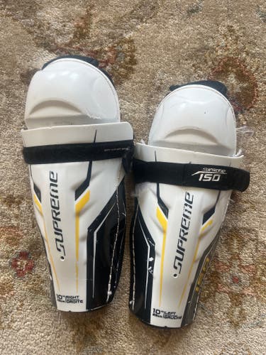 Junior Bauer Supreme 150 10" Shin Pads (Used)