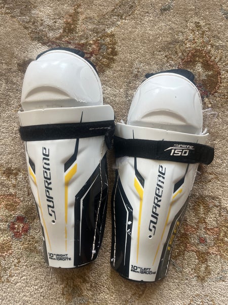 Junior Bauer Supreme 150 10" Shin Pads (Used)