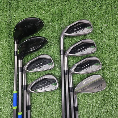 TaylorMade RBZ Speedlite Hybrid Iron Combo Set 4H, 5H, 6-PW SW Reg Graphite LH