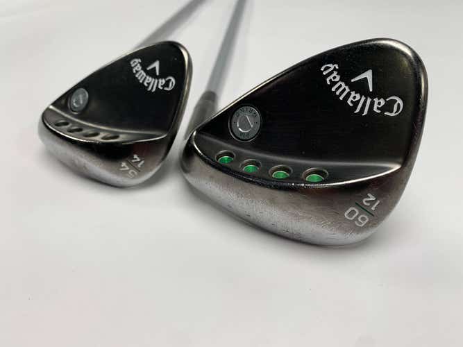 Callaway PM Grind 19 Tour Grey Wedge Set 54* 14 60* 12 KBS C-Taper Stiff Mens RH