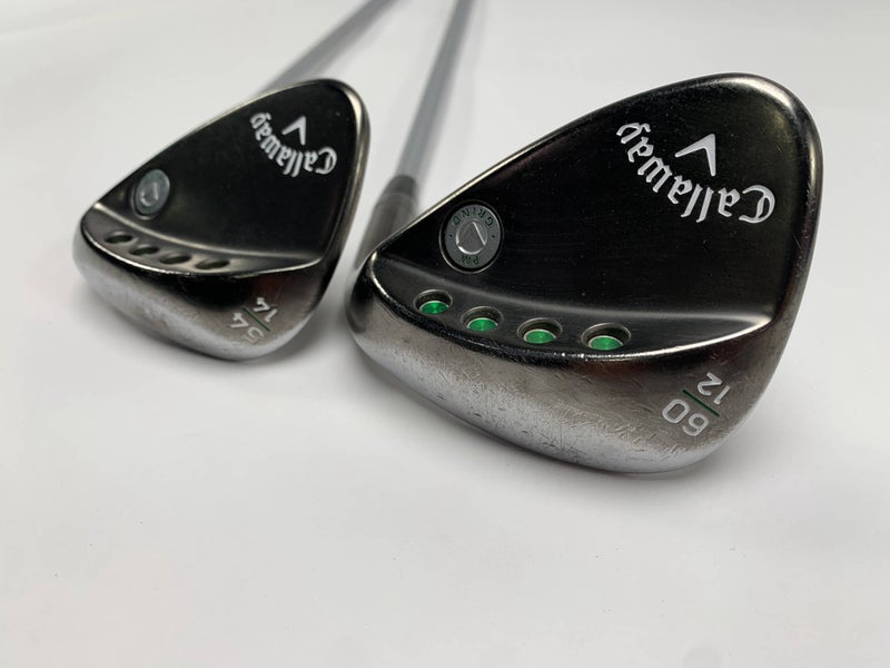 Callaway PM Grind 19 Tour Grey Wedge Set 54* 14 60* 12 KBS C-Taper Stiff Mens RH